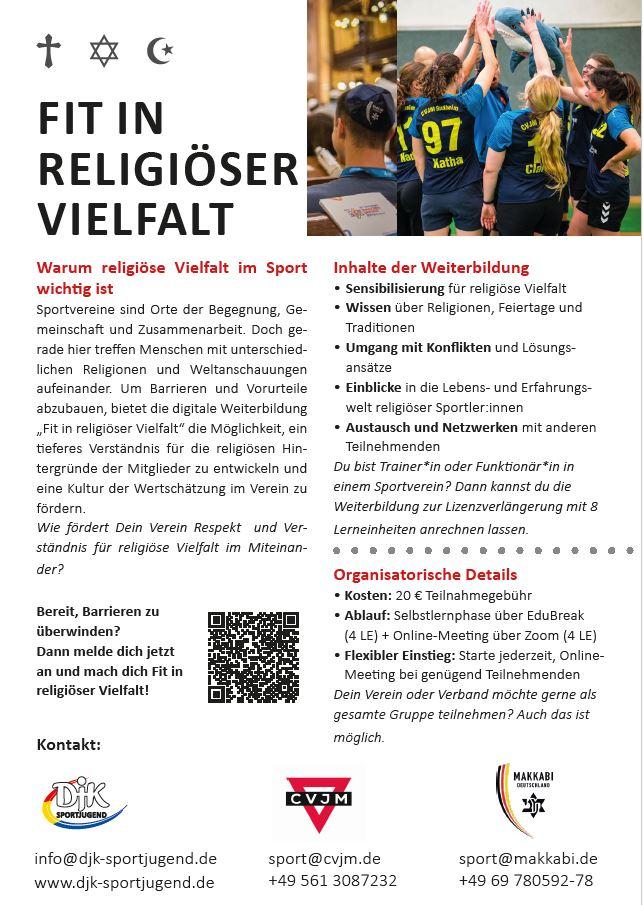 Fit in religiöser Vielfalt (c) DJK